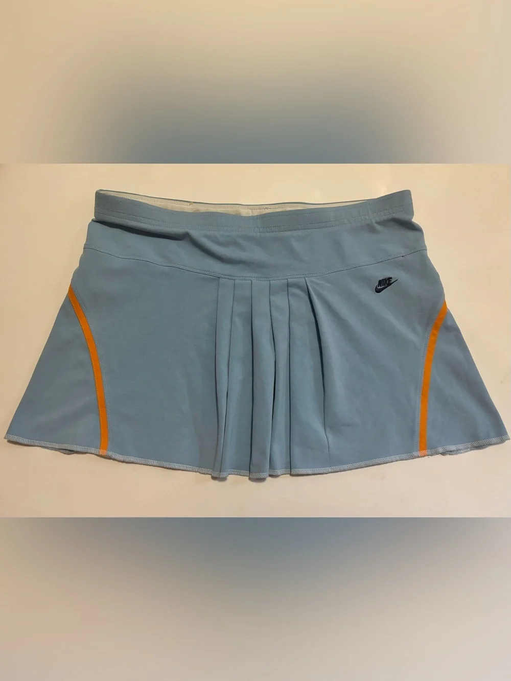 Nike Women's Sky Blue Pleated Athletic Skirt